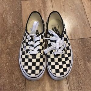 Checkered vans
